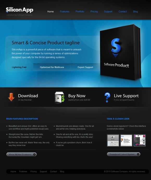 silicon-app-wordpress-theme