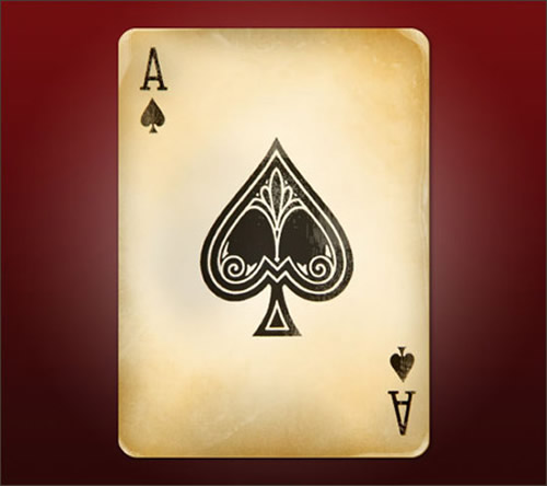 ace of spades 45 (Fresh) High Quality Photoshop PSD Files