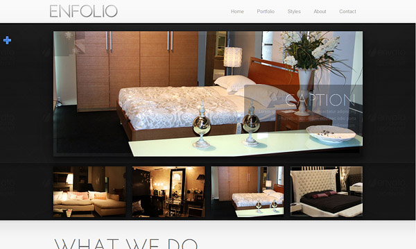 Enfolio - Premium One Page HTML