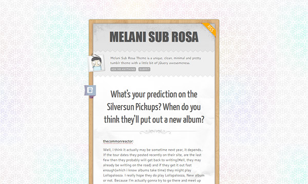 Melani Sub Rosa