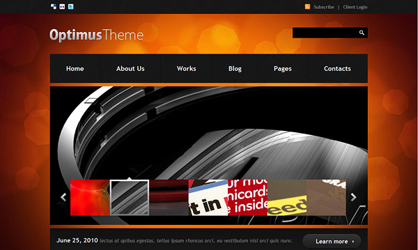 Optimus Theme