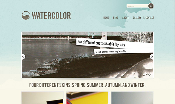 Watecolor WordPress