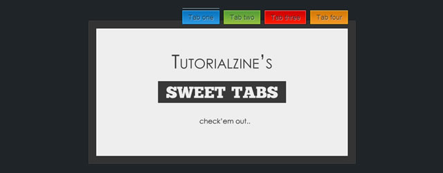 Sweet AJAX Tabs (jQuery)