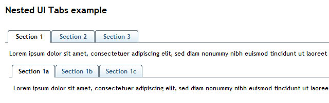 jQuery UI Tabs