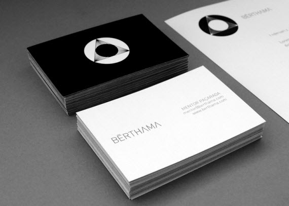 BËRTHAMA-minimal-business-cards