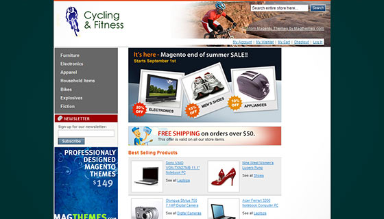 instantShift - Latest High-Quality Free Magento Themes