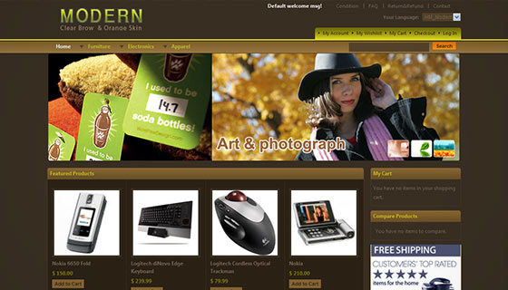 instantShift - Latest High-Quality Free Magento Themes