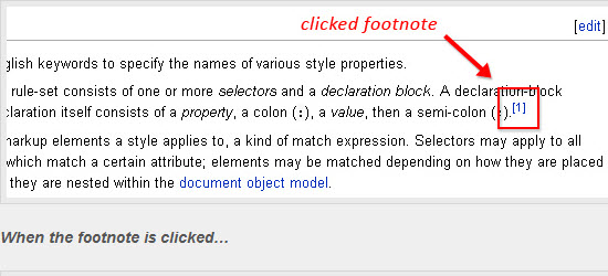 How to Dynamically Highlight Content Like Wikipedia Using CSS3