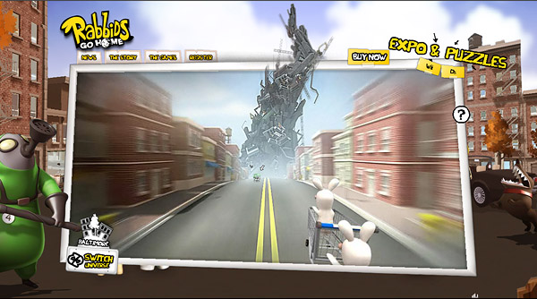 Rabbids go home Ubisoft