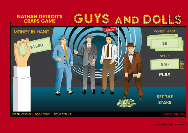 Guys and Dolls - Nathan Detroit's Craps Game