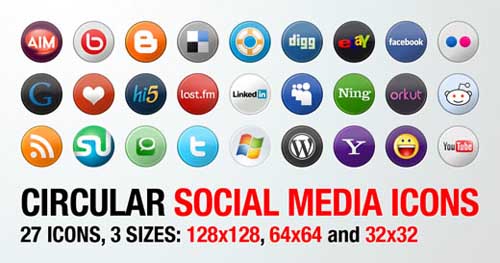 social bookmark 10 25 Social Bookmarking Icon Sets for Desingers and Bloggers