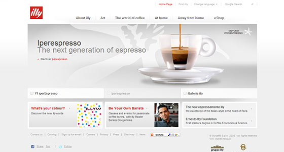 instantShift - Delicious Coffee Website Designs