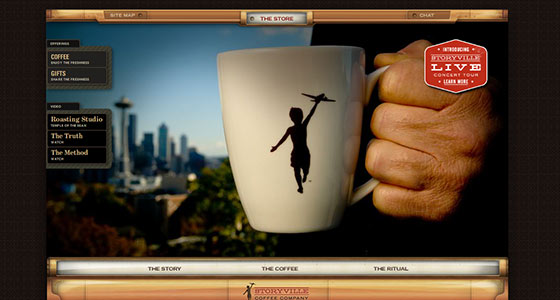 instantShift - Delicious Coffee Website Designs