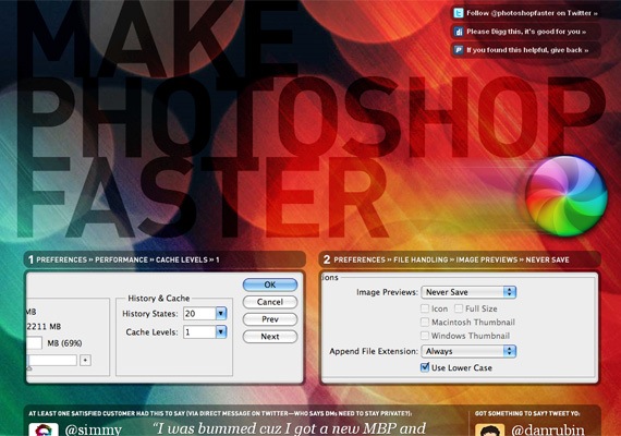 Make Photoshop Faster