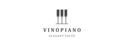 VinoPiano Elegant Taste logo