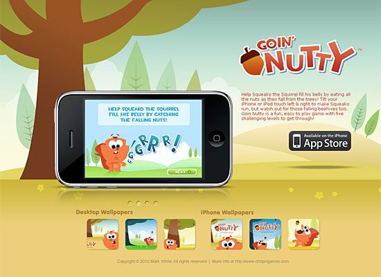 Goinnutty in Showcase of Cartoon Style Web Designs