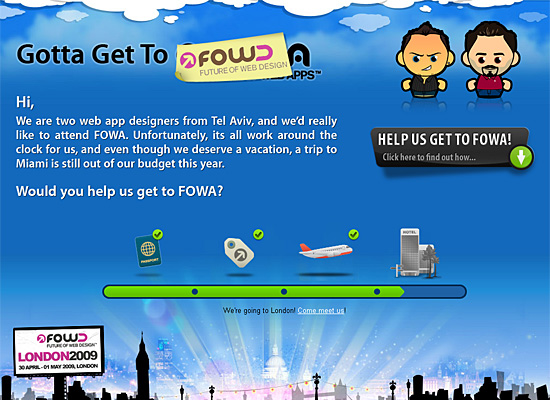 Gottagettofowa in Showcase of Cartoon Style Web Designs