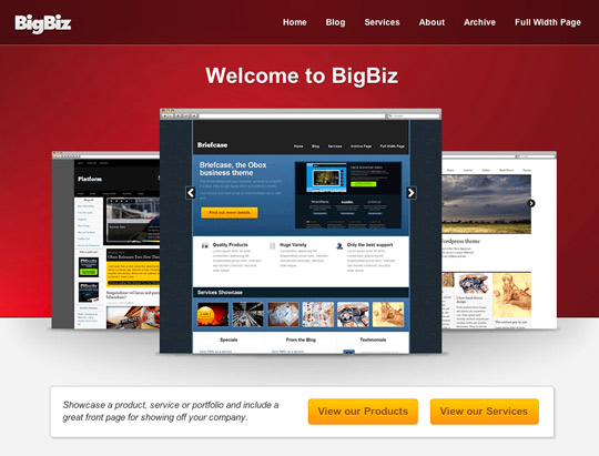 business wordpress themes