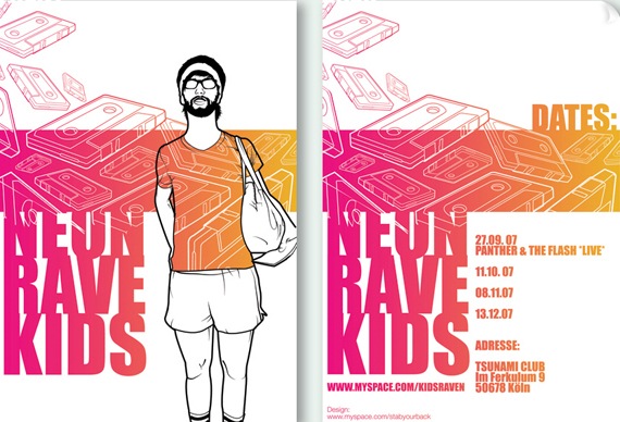 Neon Rave Kids flyer