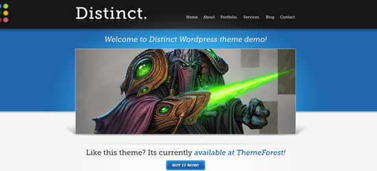 Distinct 25 Brilliant Business and Portfolio WordPress Themes