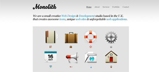 Monolith 25 Brilliant Business and Portfolio WordPress Themes