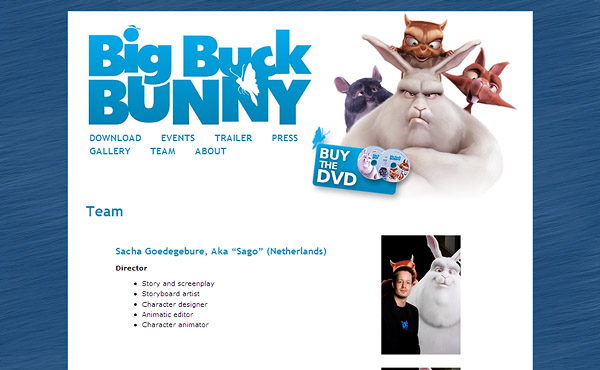 Big Buck Bunny by Sacha Goedegebure and friends