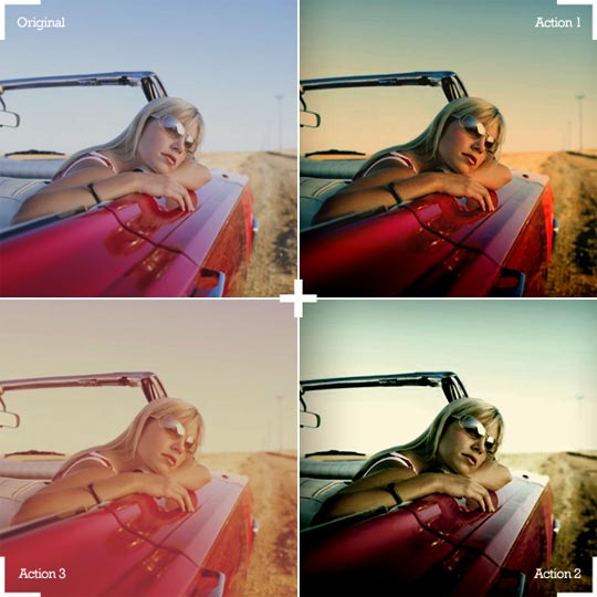 vintage photoshop actions