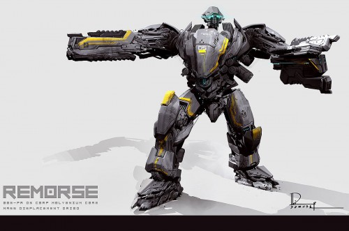 remorse11 500x331 45 Beautifully Detailed 3D Artworks of Robots