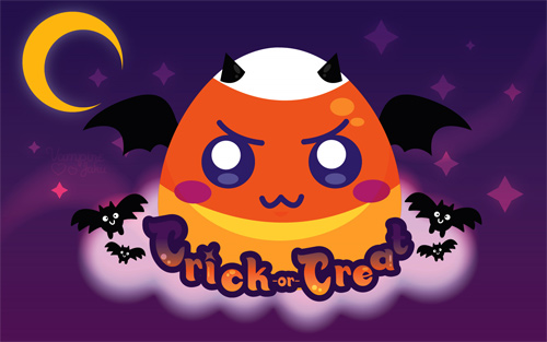 Halloween Desktop Wallpapers - Candy Corn