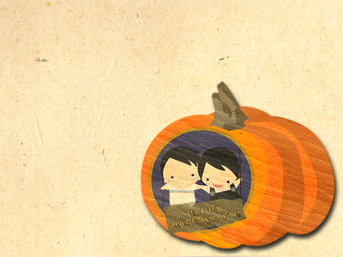 Halloween Desktop Wallpapers - Pumpkin Ride