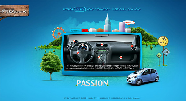 fo byd 50+ Beautiful Flash Websites for Your Inspiration