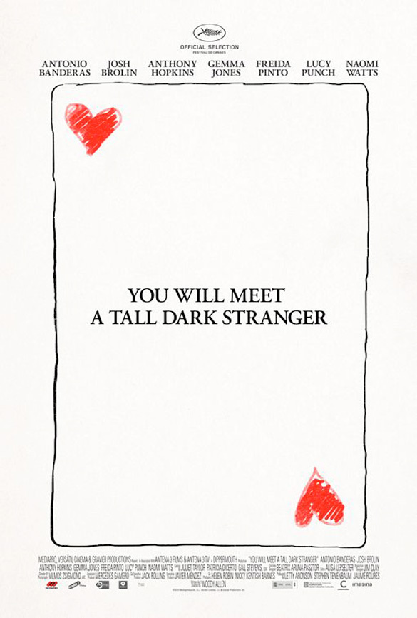 You Will Meet a Tall Dark Stranger