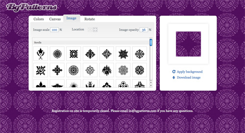 Bgpatterns in 40+ Useful Online Generators For Web Designers