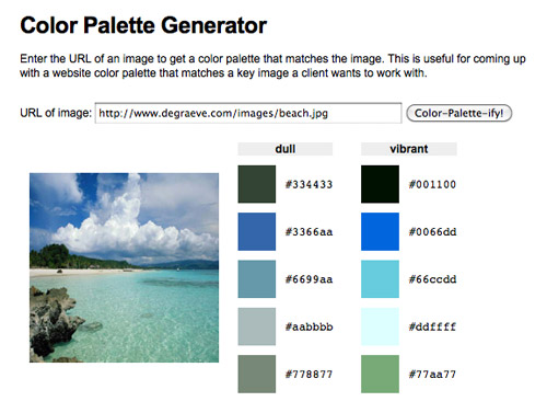 Degraeve in 40+ Useful Online Generators For Web Designers