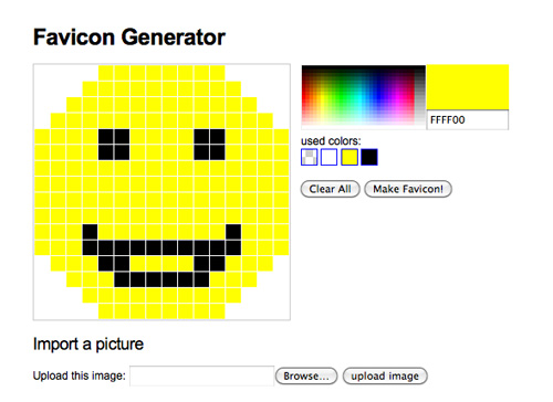 Favicongenerator in 40+ Useful Online Generators For Web Designers