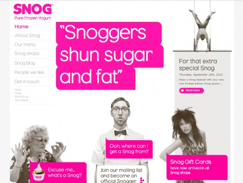 ifancyasnog 500x376 35 Examples of Pink Web Design 