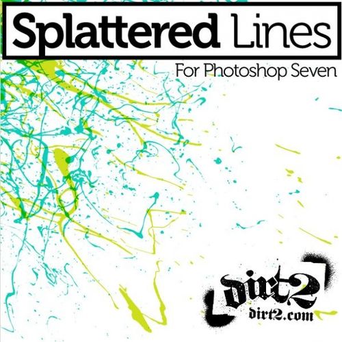 Splatter Photoshop Brushes