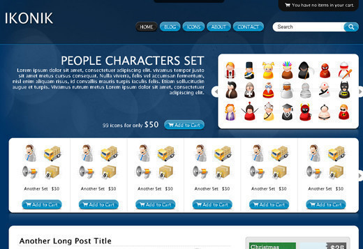 Csstemplates4 in 50 Free CSS/(X)HTML Templates