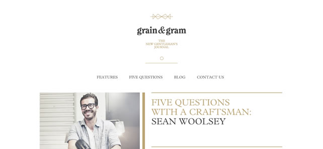 Grain & Gram - The New Gentleman's Journal