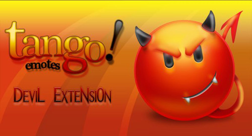 Tango Emotes Devil Extension 40 Beautiful Emoticons and Smiley Icon Packs