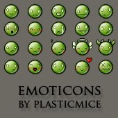 emoticons101 40 Beautiful Emoticons and Smiley Icon Packs