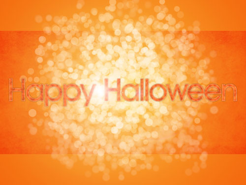 Glowing Halloween By Little Miss Megan in Halloween Special: 40 Spooky Wallpapers