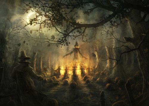 Tree in Halloween Special: 40 Spooky Wallpapers