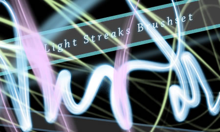 Light Streaks Brushes (30 Brushes)