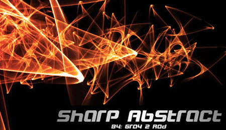 Sharp Abstract Brush