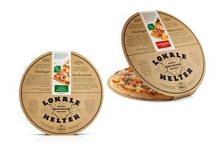 Creative Packaging Design - Boxless Pizza