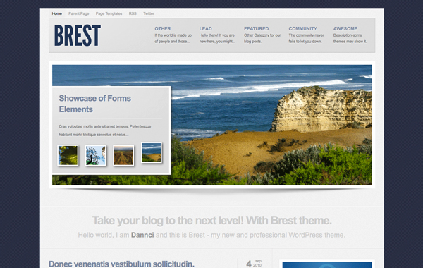 Brest Magazine WordPress Theme