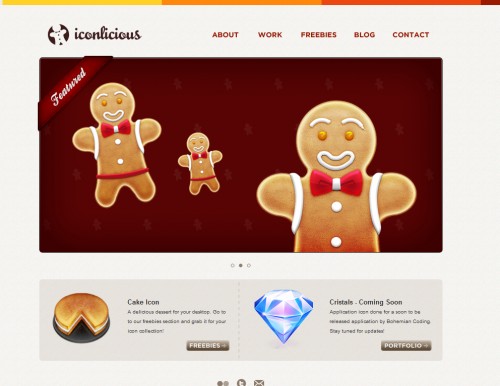 iiconlicious 500x386 30 Beautifully Hand Crafted HTML5 Websites