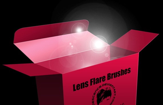 Lense-Flare-Glow-Brushes