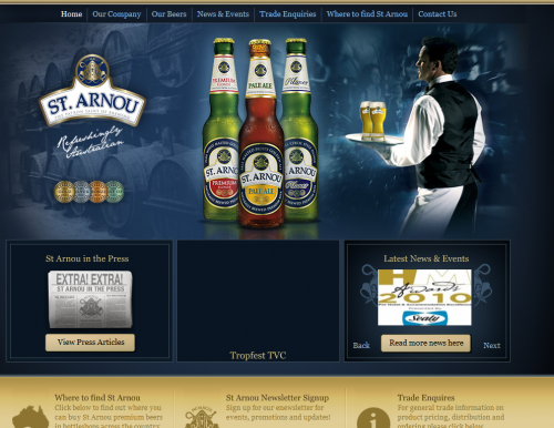 st arnou 500x386 31 Creative Beer Based Websites